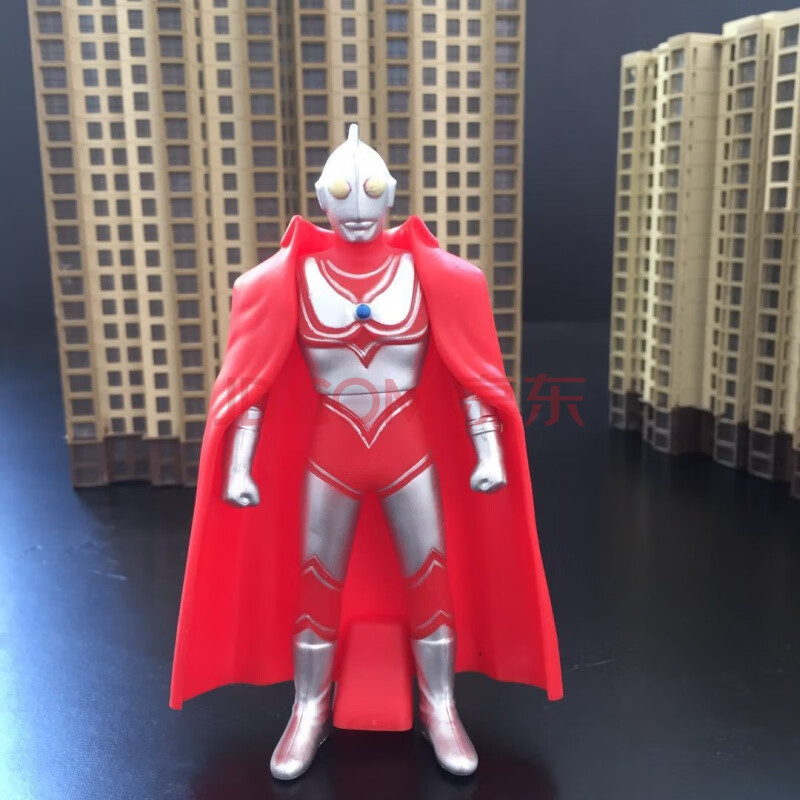 软胶玩偶儿童玩具男杰克奥特曼软胶奥特兄弟人偶模型 杰克披风套装