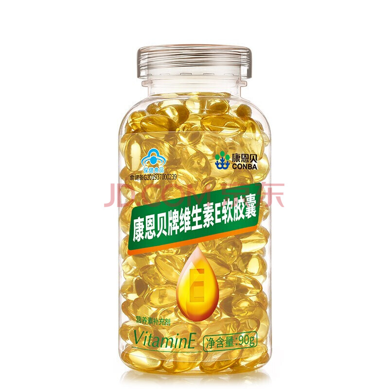 康恩贝 天然维生素e软胶囊 ve维生素e0.45g/粒*200粒