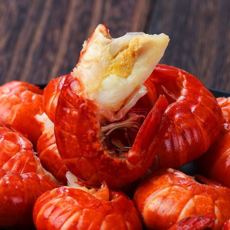 龙虾尾鲜活冷冻大号无冰衣麻辣小龙虾袋装 5斤【图片 价格 品牌 报价