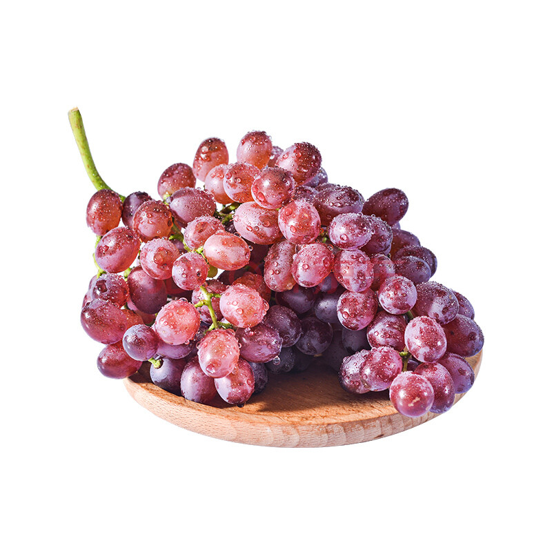 莲黛 新鲜水果 脆甜无籽葡萄红提4斤无核小葡萄当季提子孕妇山东克伦