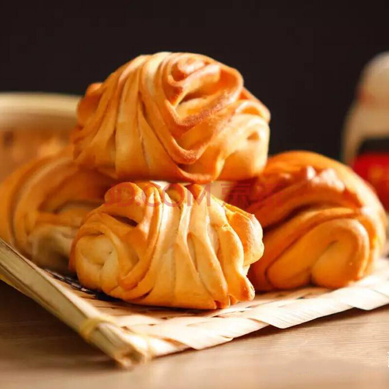 山西烤馒头吕梁珍味谱烤干馍馍烤花卷馒头干三交独立包装片 原味六斤