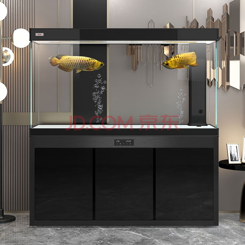 德克鱼缸水族箱大型底过滤生态免换水中型1.2米1.