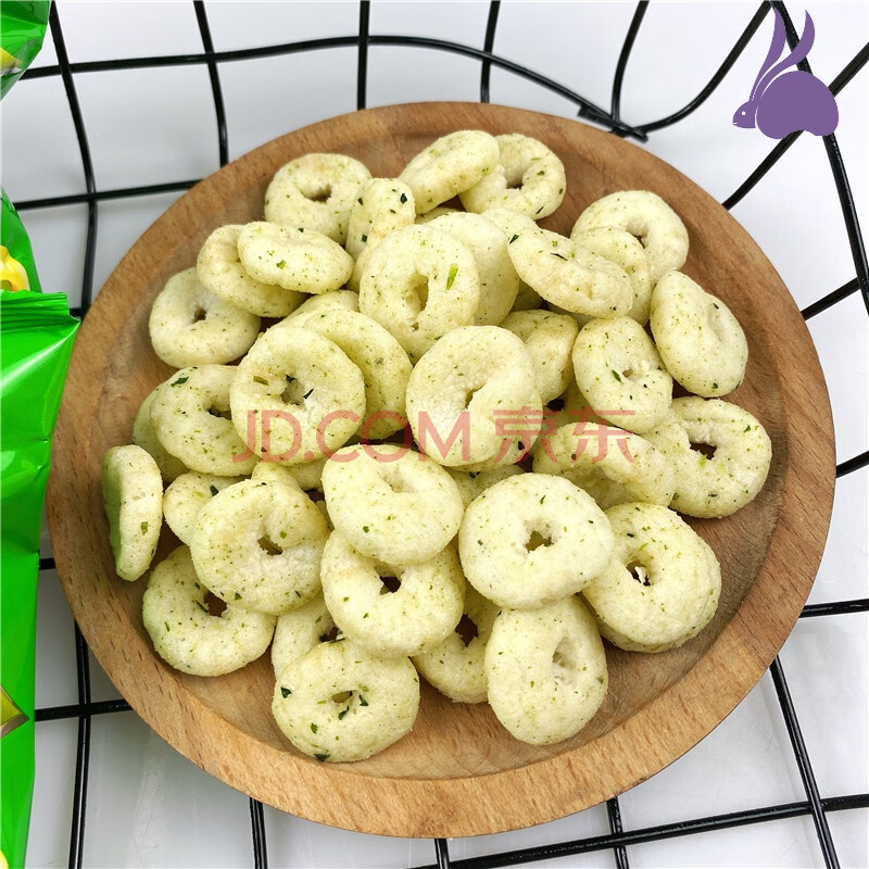 沛丰蔬菜圈零食膨化营养素食洋葱圈整箱办公室儿童休闲零食品小吃