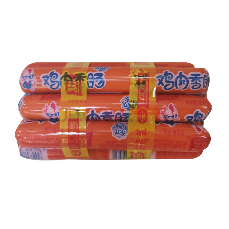 双汇鸡肉香肠60g*10/捆