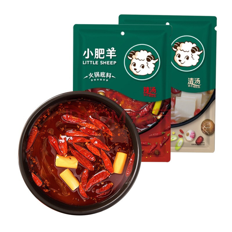 小肥羊 混合态火锅底料 清汤型160g