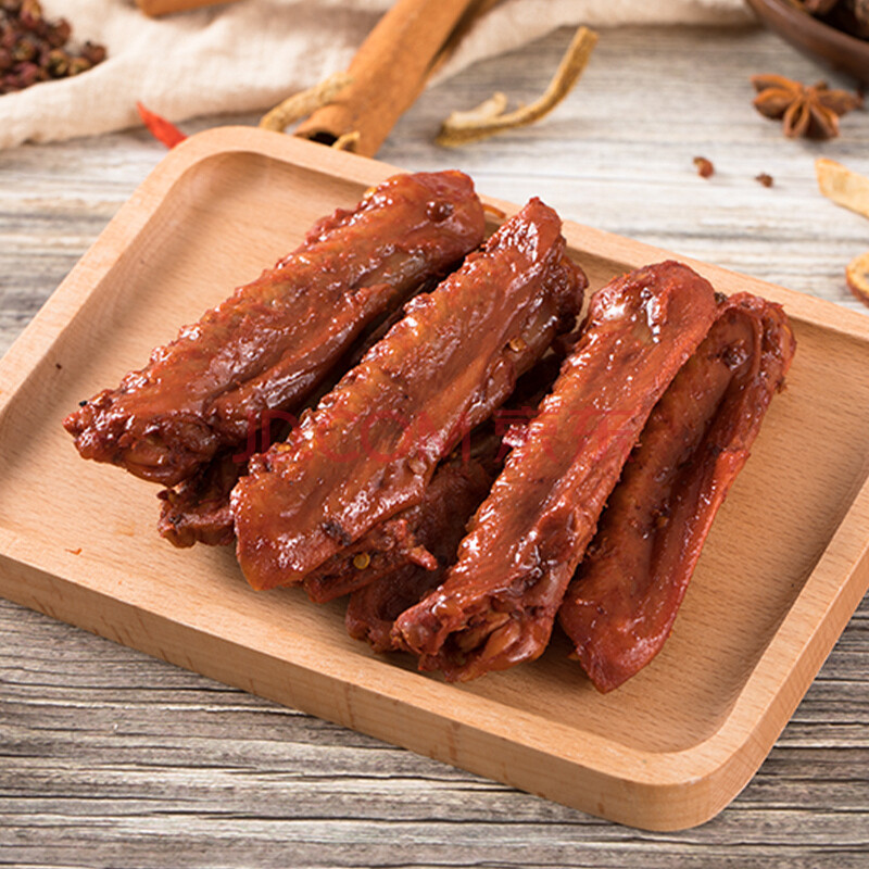 黑鸭翅中零食小包装鸭中翅糖醋味卤味熟食真空即食温州风味鸡翅 黑鸭