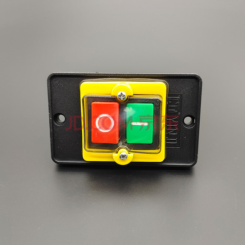 旺农丰电动套丝机配件启动按钮防水开关 2寸防水开关