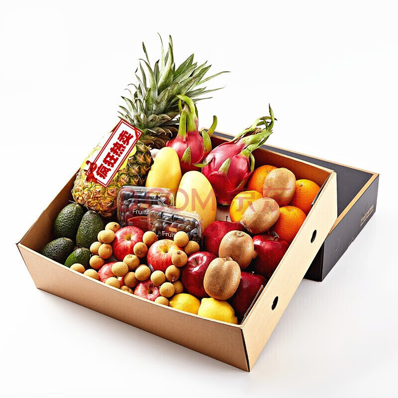 精品水果礼盒新鲜混搭 悦享装8种水果套餐混搭高端礼品送礼 精选礼盒
