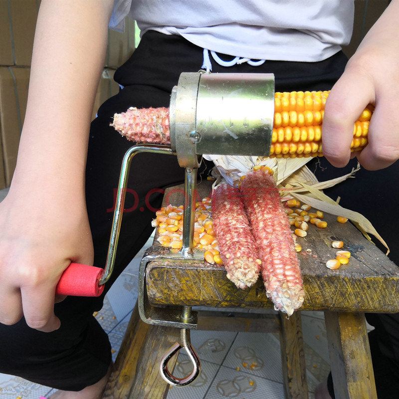 东北自制剥玉米皮工具图片
