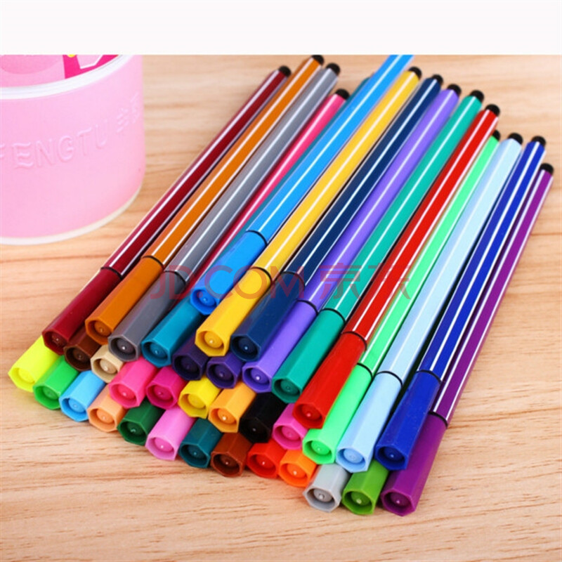 36色可水洗水彩笔 单色水彩笔 儿童绘画用品画具单只支颜色 17号