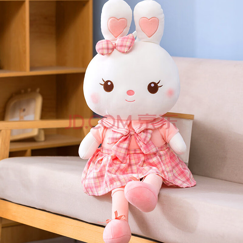 玩具女生抱着睡觉的布偶娃娃床上陪睡抱枕布娃娃女孩送女生生日礼物