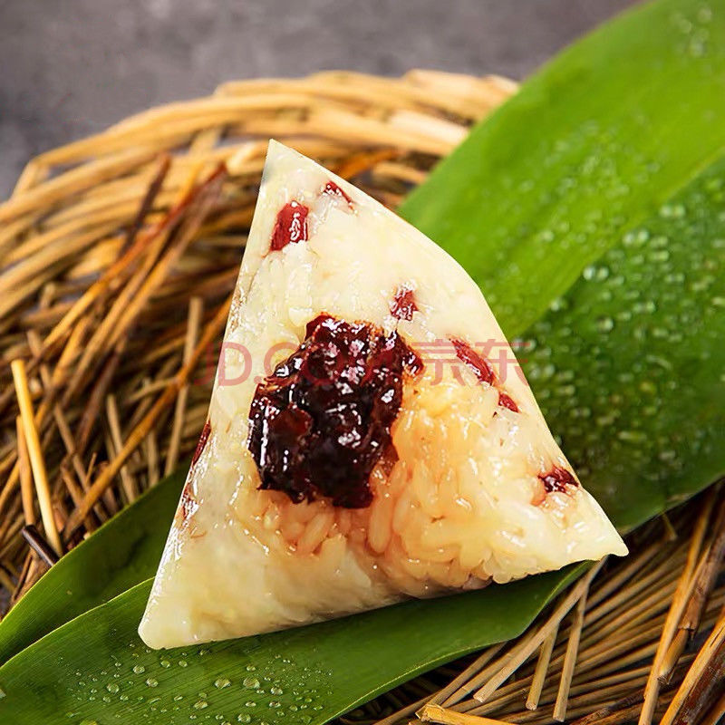 端午现做蜜枣粽子糯米甜粽子早餐速食嘉兴大粽子批发125克 蜜枣粽 8个