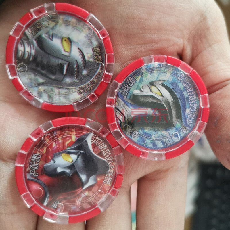 泽塔奥特曼升华器大号盒装勋章卡片,收纳盒可收勋章1/1比例 勋章赛文