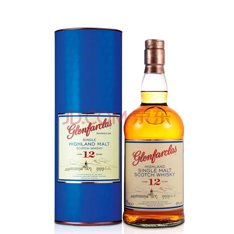进口洋酒 格兰花格glenfarclas 洋酒 原装进口苏格兰单一麦芽威士忌