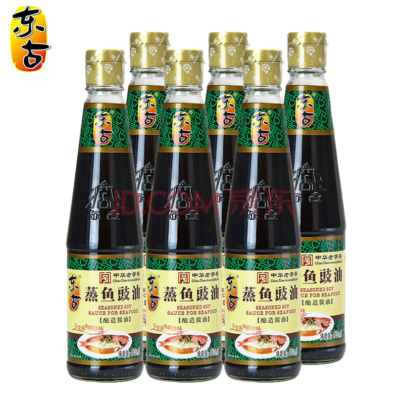 东古 蒸鱼豉油410ml 清蒸炒菜蒸鱼汁厨房调料酱油 蒸鱼豉油410ml*6瓶