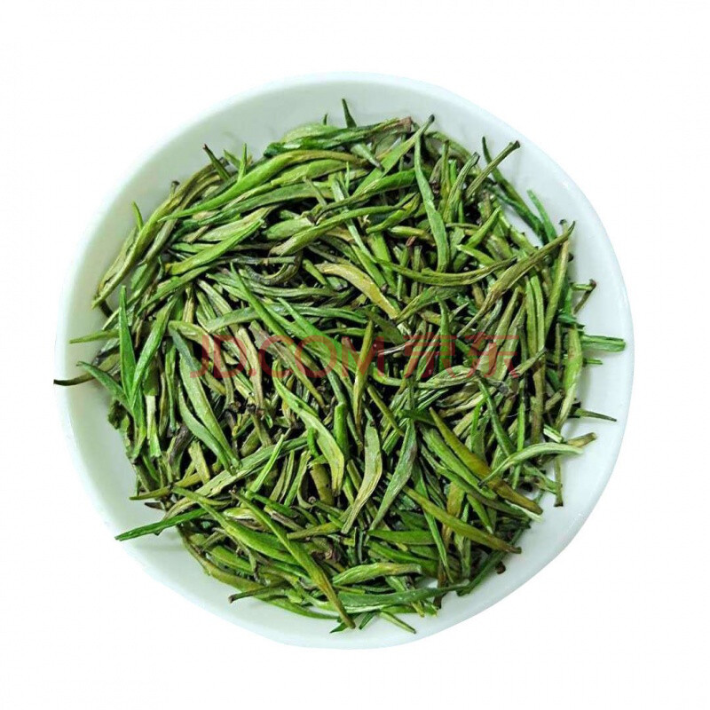 新茶银针全嫩芽雨前茶豆香型绿茶散装 500克散装送铁盒