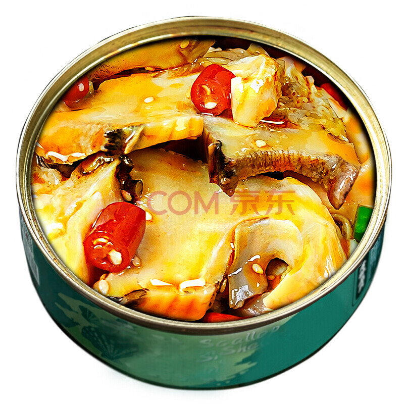 【七夕好物】大海螺肉麻辣小海鲜熟食即食罐装罐头老婆脚特大鲍螺香螺