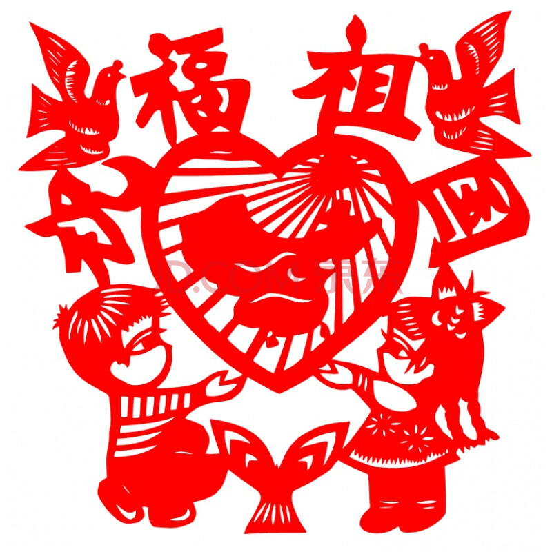 童心爱国学生红船红色主题文化手工diy剪纸成品中国梦 宣纸制作【大