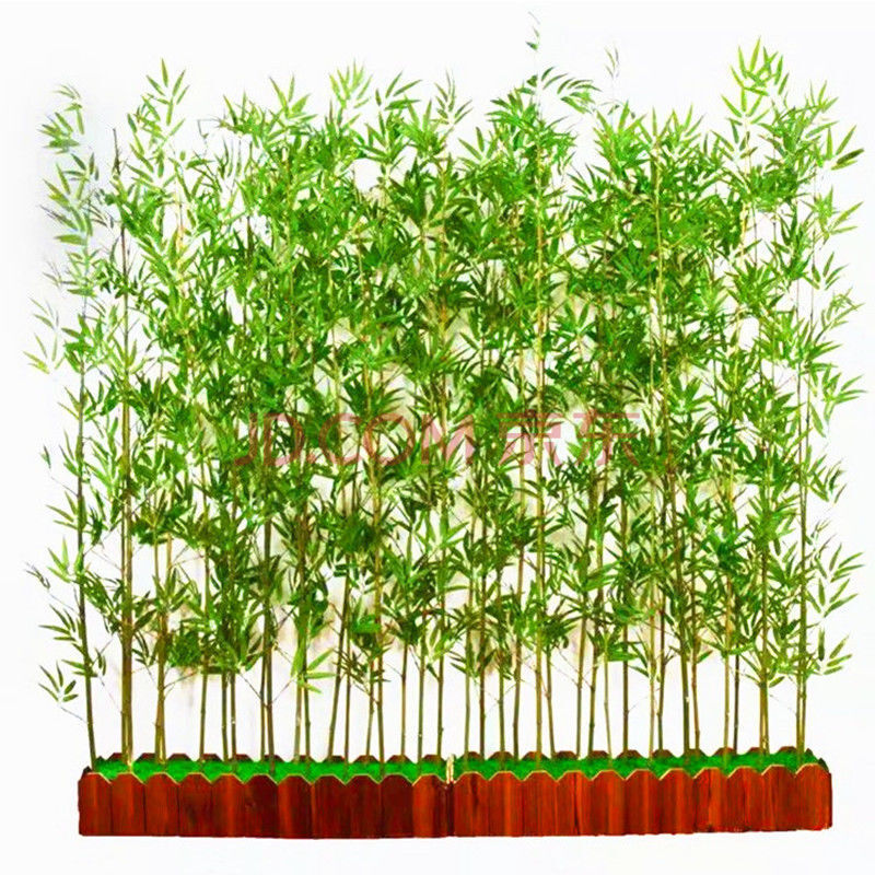 假竹子屏风隔断装饰毛竹仿真竹子室内外装饰绿植物背景墙隔断挡墙屏风