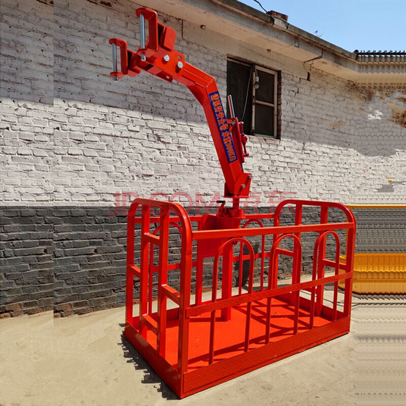 吊车吊蓝吊框360度吊车通用旋转高空作业自动调平吊篮支架顶框 1.