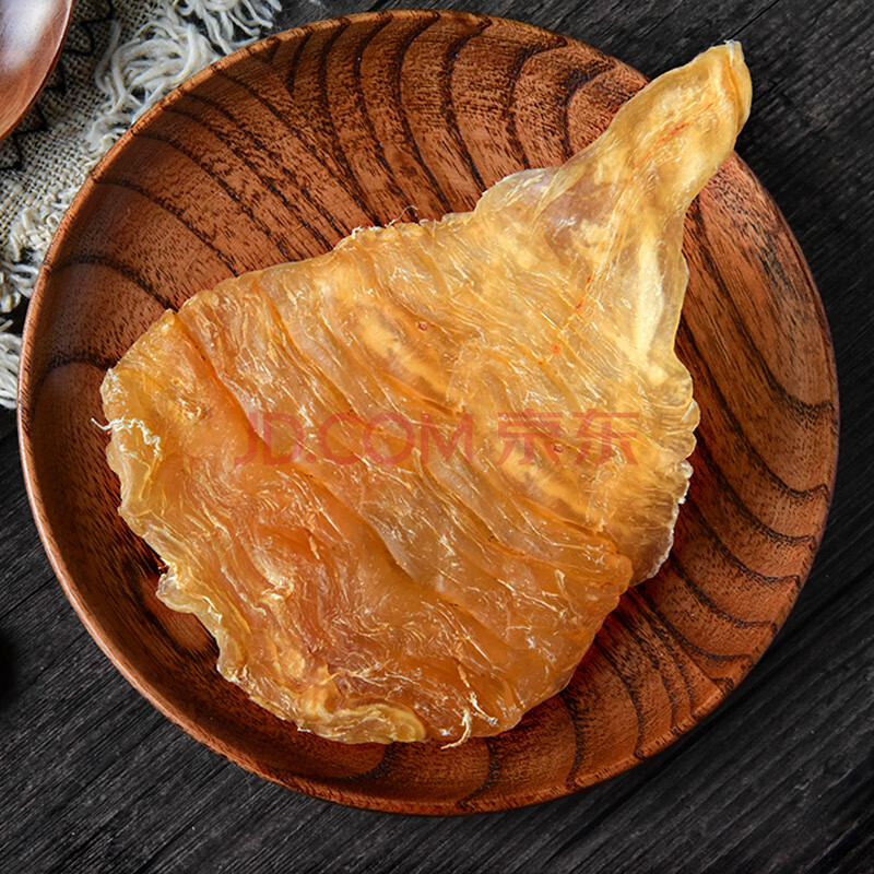 康中尊 陈年野生安南鳘鱼胶双芽双牙花胶干货孕妇月子术后滋补250g