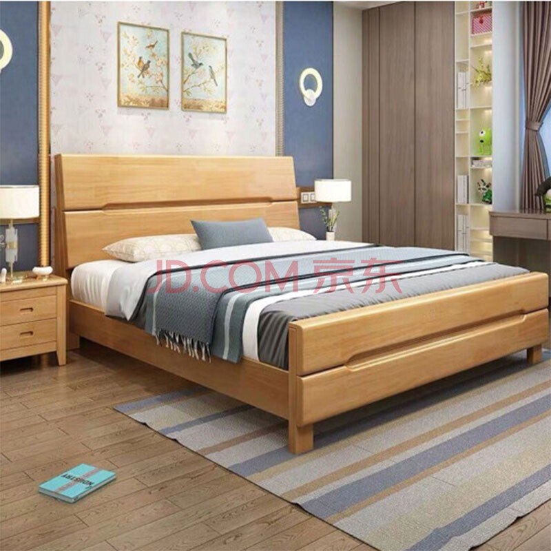 2米 现代简约单人床 卧室家具 1.2x2.0m 单床