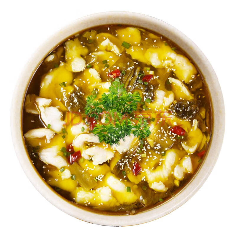 好得睐 新鲜速冻无骨无刺酸菜鱼500g 半成品菜方便菜 巴沙鱼 火锅食材