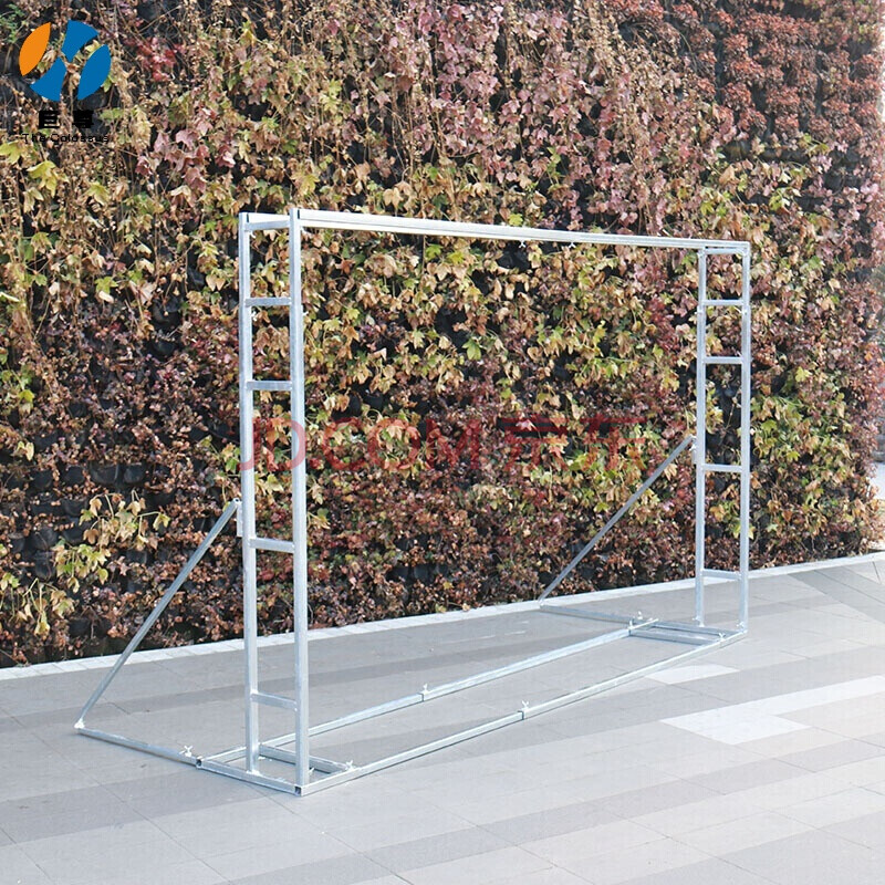 新款婚庆道具伸缩杆背景架舞台户外婚礼布置广告喷绘简易桁架 3*4升级