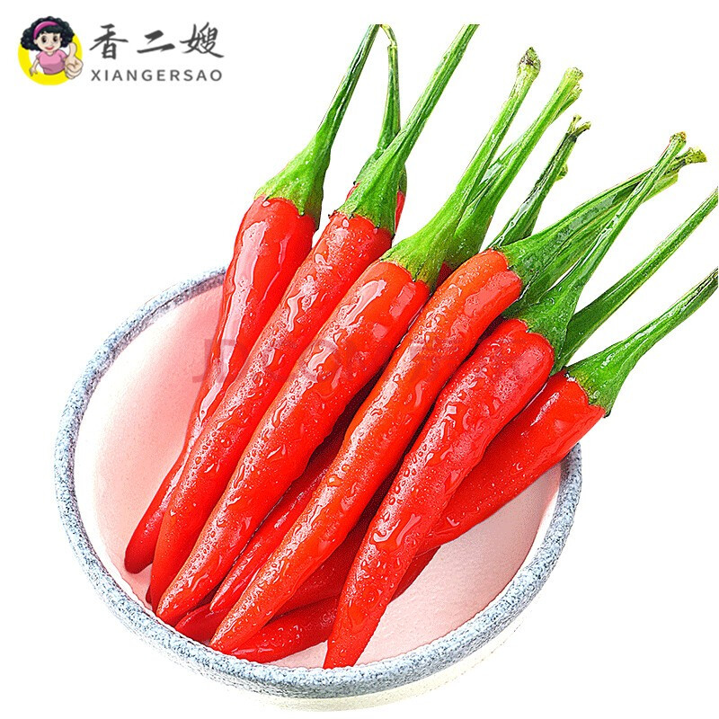 小米辣新鲜朝天椒应季开胃农家自种特辣尖椒 2500g