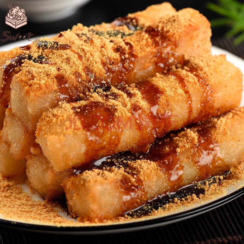 糍粑红糖糍粑糍粑红糖糍粑冰粉红糖糍粑商用火锅店油炸小吃纯糯米糍