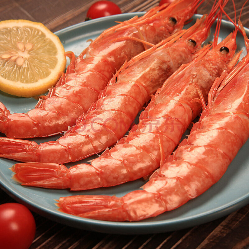 红虾超大野生冷冻海捕大虾冰冻虾大虾新鲜海鲜l1l2规格欧因