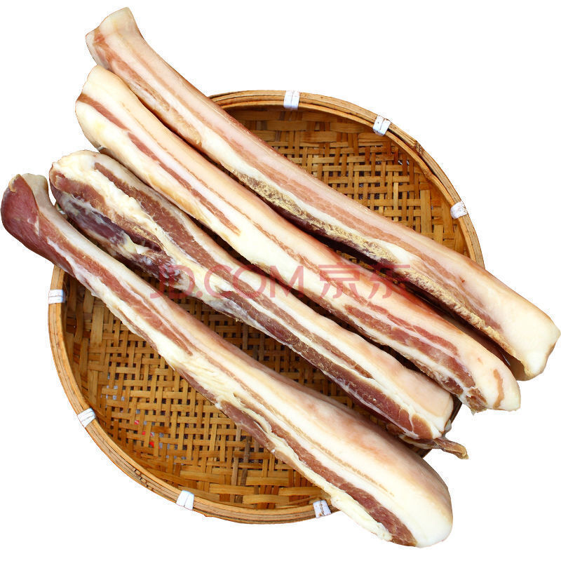 风干咸肉安徽特产土猪五花咸肉腊肠 安徽咸香肠一斤