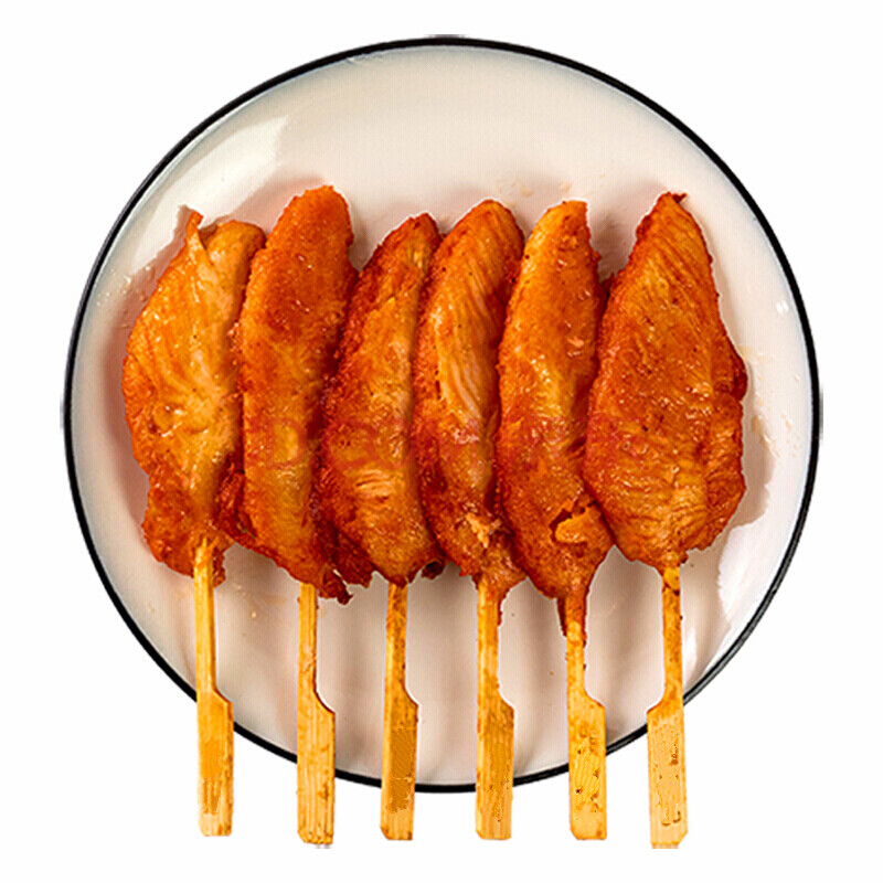 川香鸡柳调味鸡胸肉鸡肉串1kg20串香酥鸡柳 油炸鸡柳 油炸烤串食材 川