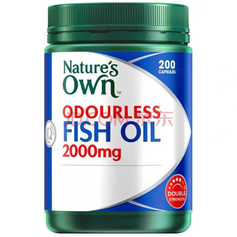 澳洲natures own欧米茄3深海鱼油中老年 2000mg 无腥味软胶囊omega