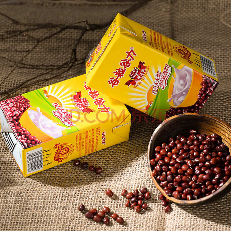 谷粒谷力红豆牛奶豆奶学生早餐奶饮品饮料整箱 味滋源 红豆250ml*16盒