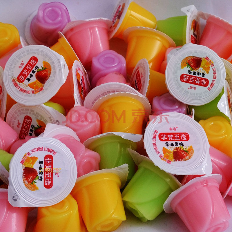 果冻批发布丁果冻儿童果冻果冻整箱水果果冻果冻散装乳酸菌果冻