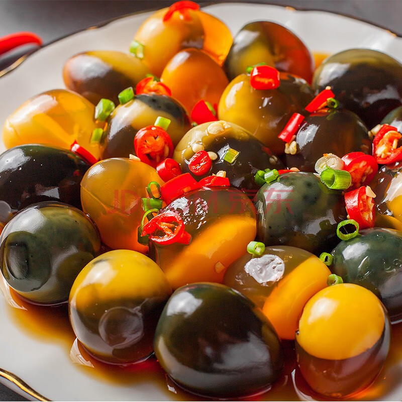 凉拌小皮蛋120枚酒店饭店餐饮特色半成品凉菜即食素菜冷菜冷盘食材