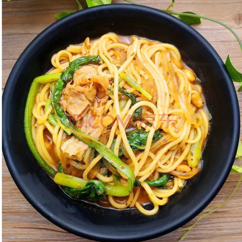 正宗麻辣烫花生酱芝麻酱浓汤真空塑封牛筋面细条冷面玉米面 麻辣烫3袋