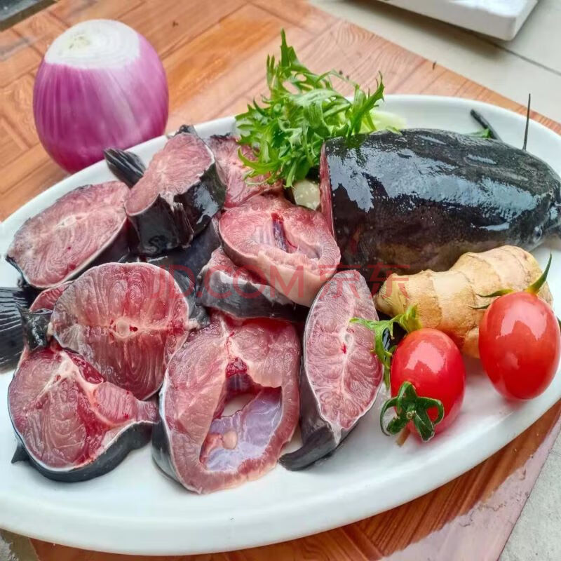 鲜活鲶鱼活体食用淡水鱼大口鲶鱼胡子鲶鱼750g铁锅鲶鱼黑鱼现杀 整鱼