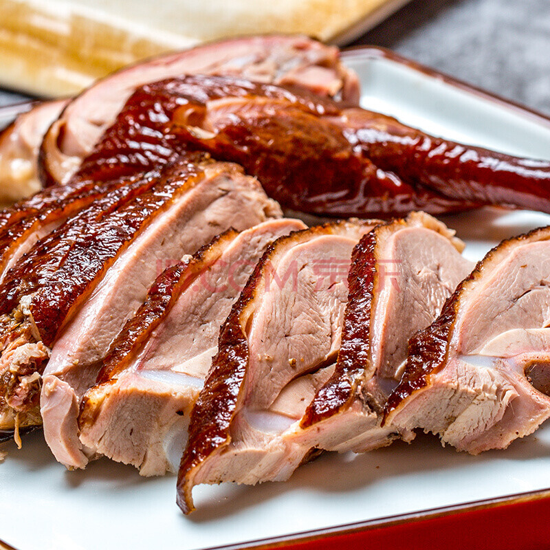 650g峨眉山烟熏鸭腊味四川特产熟食农家风味 一只烟熏鸭1300克