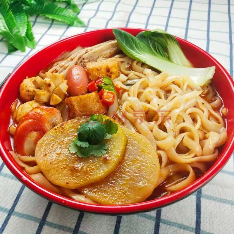 麻辣烫东北老式大碗麻辣烫底料粘稠麻辣烫牛筋面带料包大碗冷面 东北