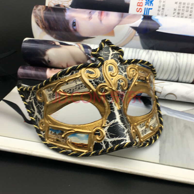 化妆舞会面具女 万圣节化妆舞会派对面具成人威尼斯半脸面罩cos儿童