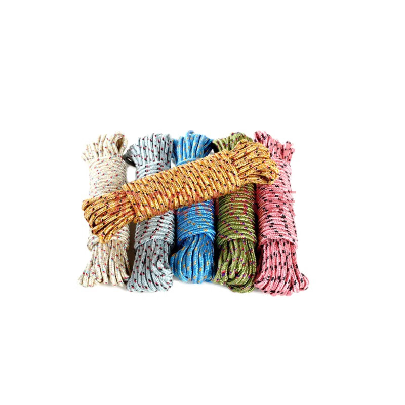 喜利吉 晾衣绳 加粗晾晒绳尼龙晾衣绳 晒被绳子 1米