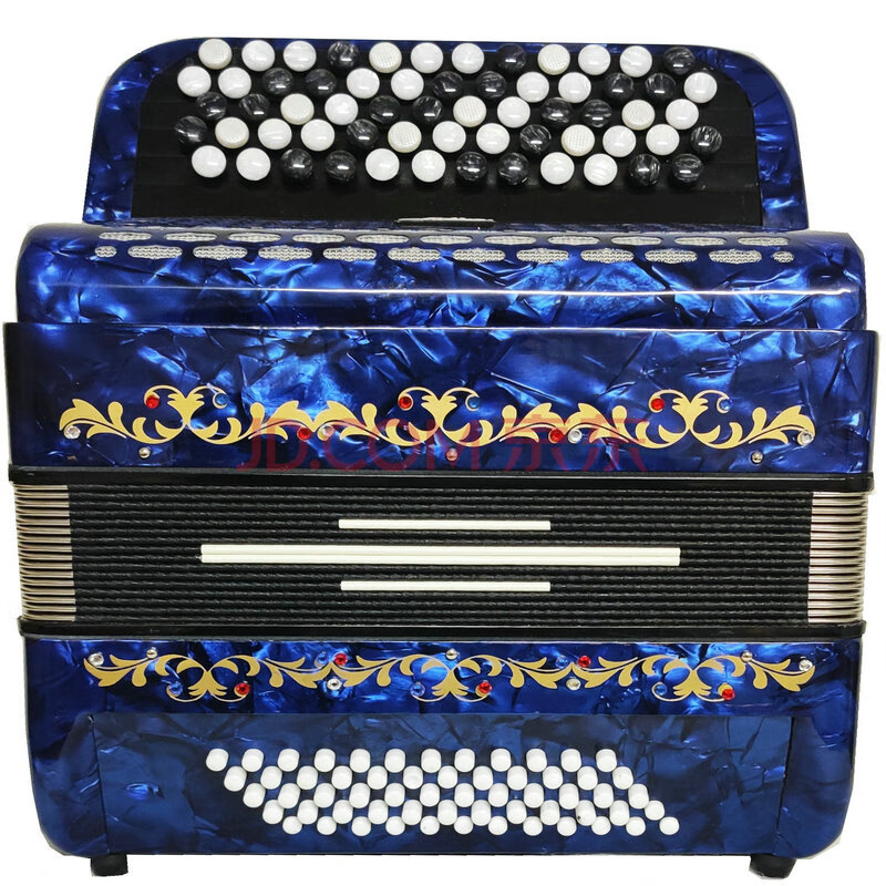 爱迪巴扬手风琴8/60/80/96/120贝b系统轻型键钮式风琴轻体琴定制款 80