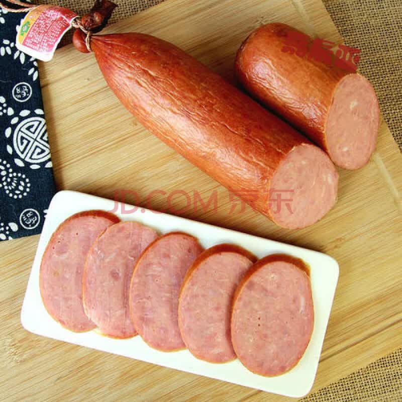 【严选好物】天津特产迎宾二厂老火腿香肠老火腿约450/原厂原包装
