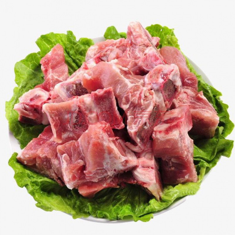 顺丰 新鲜冷冻 猪龙骨 猪脊骨 猪大骨 煲汤酱骨头 辣骨饭食材 4斤