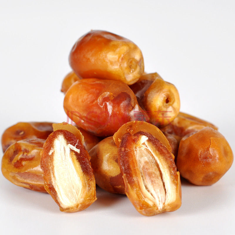 伊拉克枣黄金椰枣中东迪拜椰枣原生态小零食 伊朗黑椰枣精选装500g*1