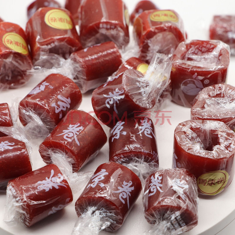 正宗山楂卷京卷老式果丹皮开味开胃卷纯三楂零食手工健康批发 京卷