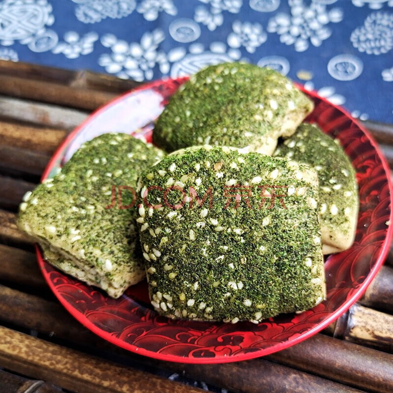 寧波奉化千層餅傳統糕點海苔味餅乾海苔條餅零食溪口特產 海苔味180克