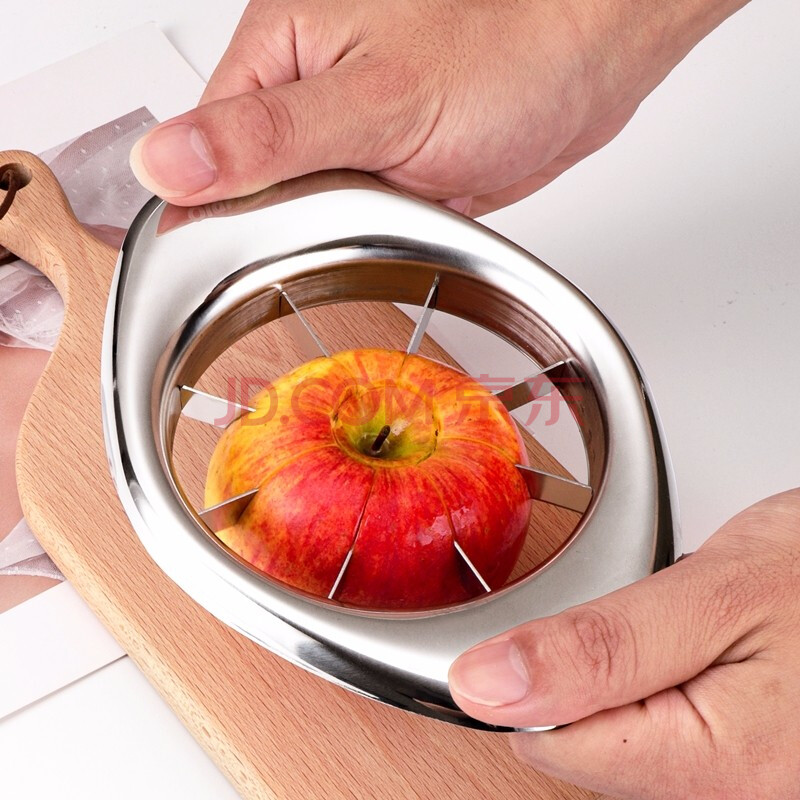 老爹oldpapa 苹果切割器切片器切苹果器304不锈钢切水果模具切果器